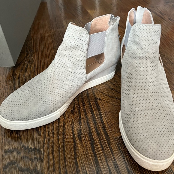 Paolo wedge grey sneakers - Picture 2 of 4